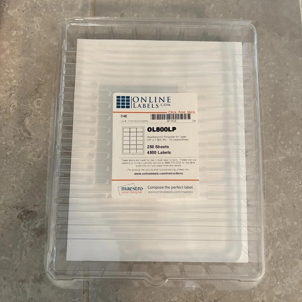 Online Labels 2.5